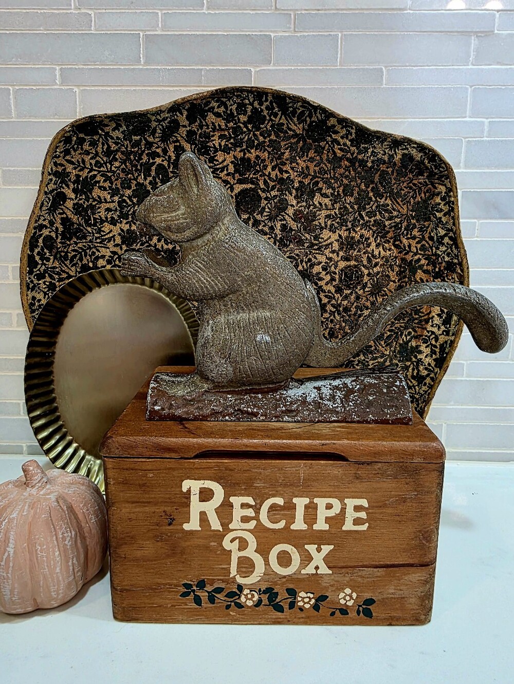 Vintage Cast Metal Squirrel Nut Cracker